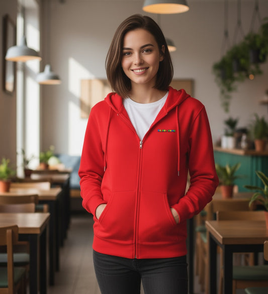 Babbo’s Home Fire Red Sweater