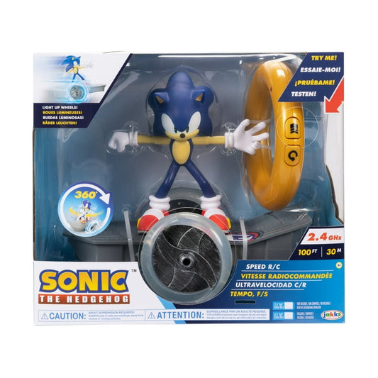 Sonic the Hedgehog Speed R/C – Spin, Dash & Light Up Fun! 🌀💙
