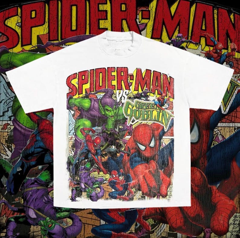 π·οΈπ₯ Spider-Man vs. Green Goblin Showdown Tee π₯π·οΈ