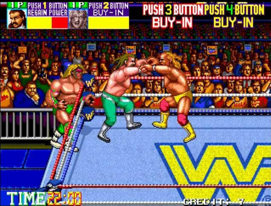Wrestlefest Arcade Game