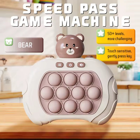 Quick-Push Bubble Pop Up Electronic Puzzle