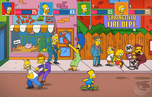 The Simpsons 4-Player Arcade