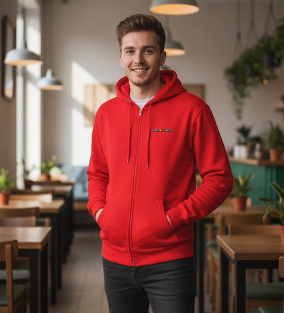 Babbo’s Home Fire Red Sweater