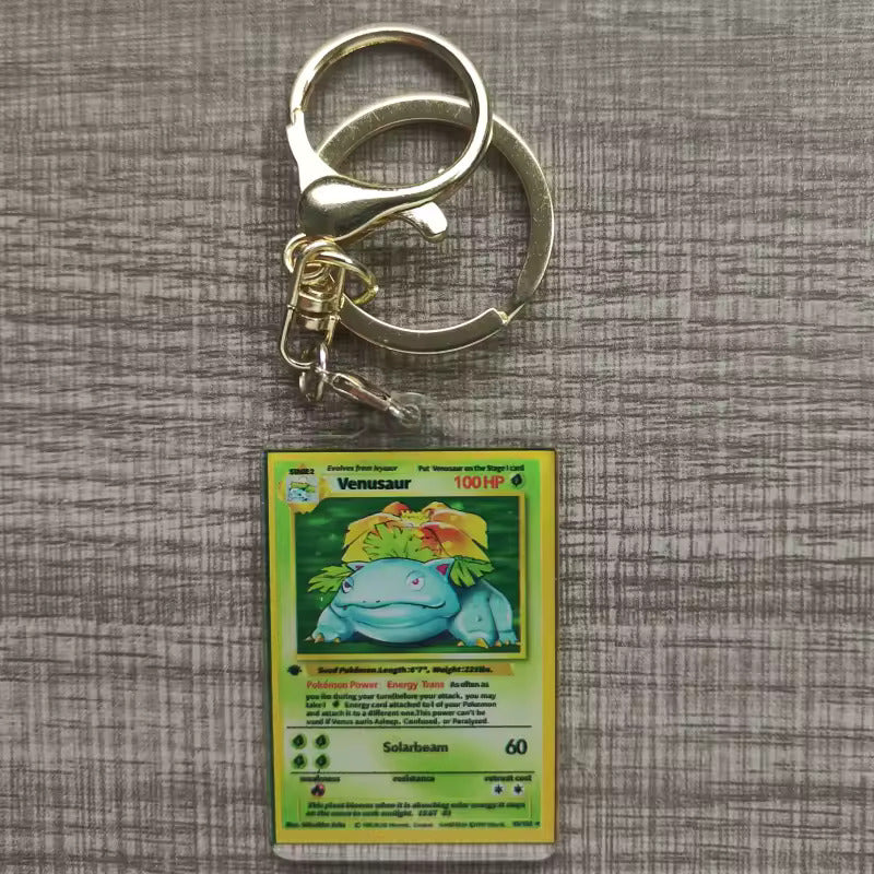 Pokémon Venusaur Card Keychain