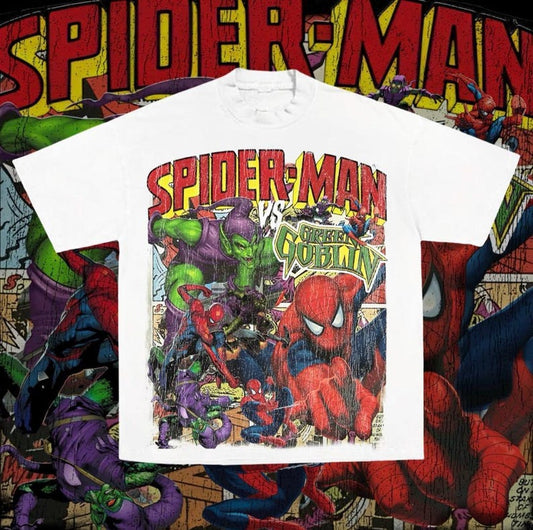 🕷️💥 Spider-Man vs. Green Goblin Showdown Tee 💥🕷️