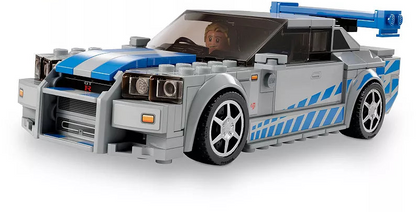 LEGO Speed Champions 2 Fast 2 Furious Nissan Skyline GT-R (R34)