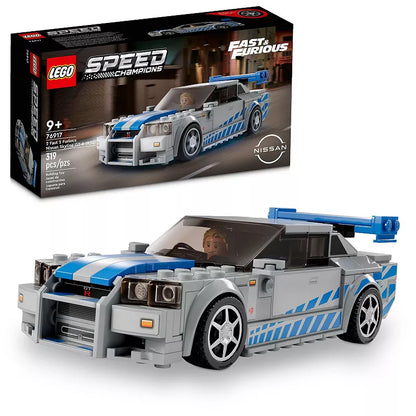 LEGO Speed Champions 2 Fast 2 Furious Nissan Skyline GT-R (R34)