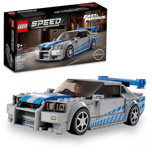 LEGO Speed Champions 2 Fast 2 Furious Nissan Skyline GT-R (R34)