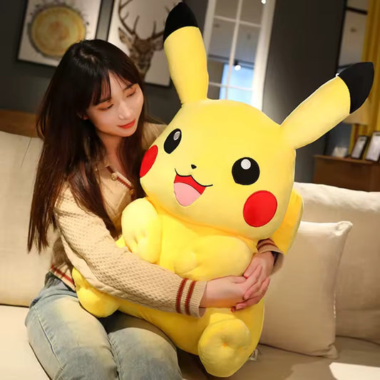 Real-life sized stuffed Pikachu 1.5 FEET TALL