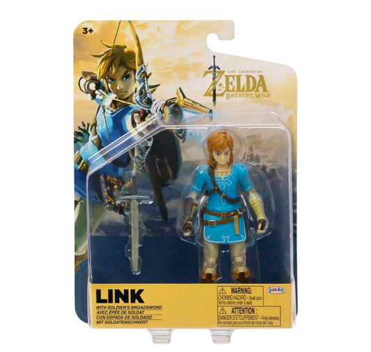 Zelda-Breath of the Wild Link Action Figure
