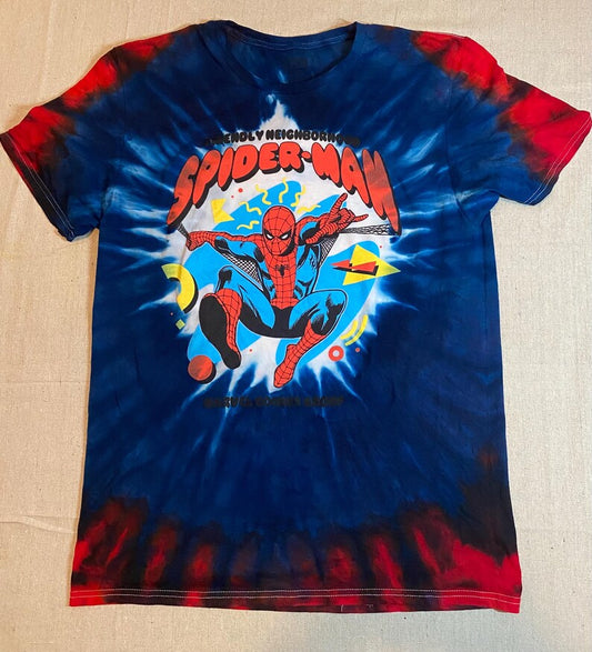 Spider-Man tie-dye T-shirt