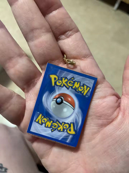 Pokémon Blastoise Card Keychain